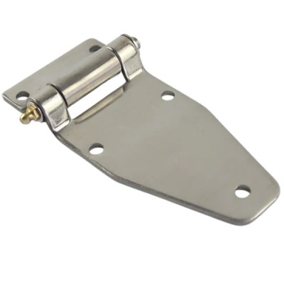FLAT DOOR HINGE STRAP 304 Stainless Steel Greaseable